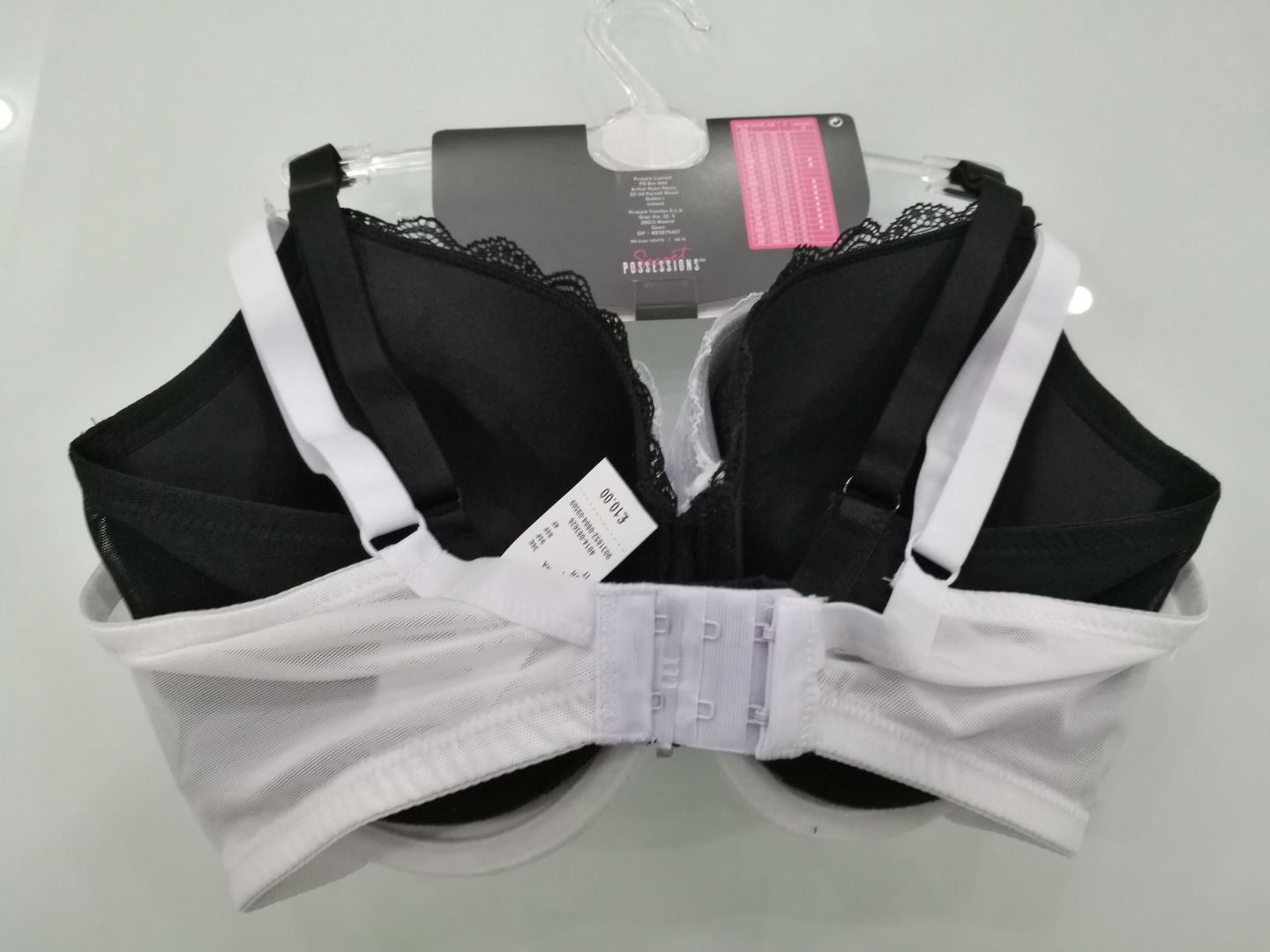primark sports bra sizes