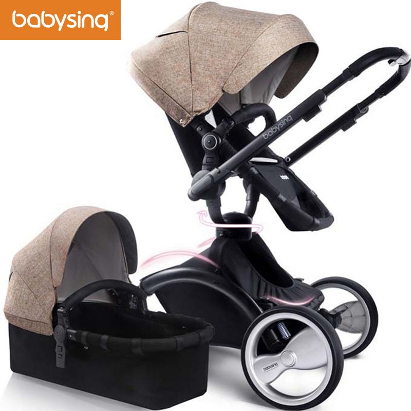 poussette 3 roues reversible