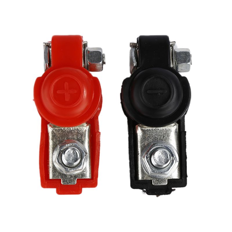 Acheter E De Batterie Connecteur Connecteur Pince Pinces Negatif Positif Pour Auto Voiture Camion Caravane Bateau Motorhom Rouge Noir 6v 12v De 1 41 Du Ordermix Dhgate Com