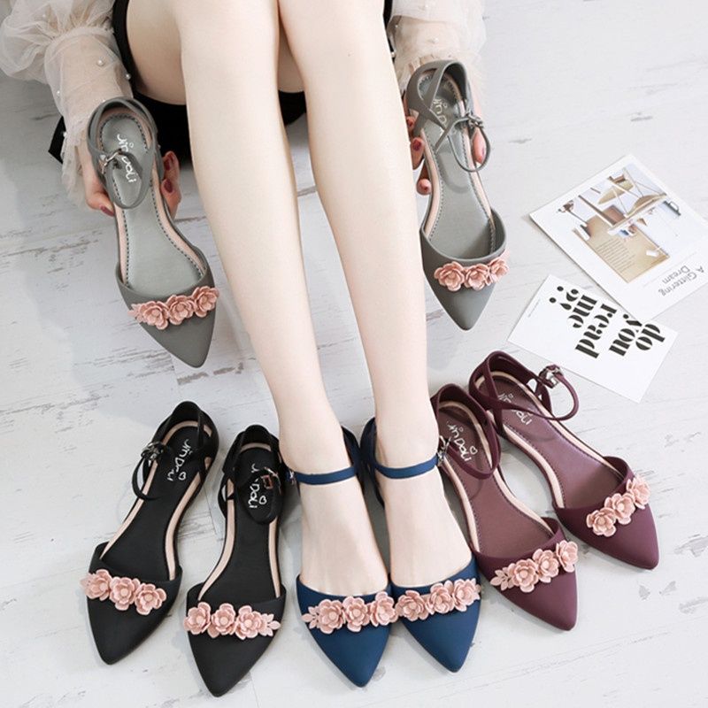 Zapatos Mujer Verano 2018 Gelatina Flores Compre Sandalias De Nvw8n0m