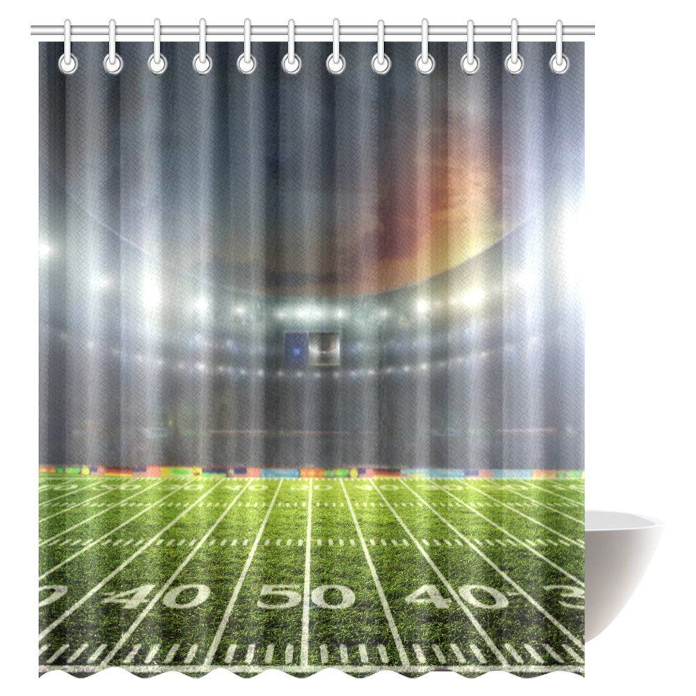 2018 Aplysia Professional Football Field At Night With Spotlights 2018 Aplysia Professional Football Field At Night With Spotlights Stadium Fabric Bathroom Shower Curtain 72 X 84 Inches From Aurorl 29 54 Dhgate Com