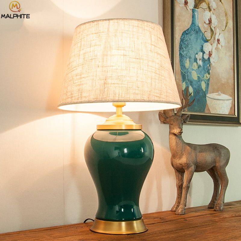 2018 Modern Chinese Table Lamp For Bedroom Bedside Lamps 2018 Modern Chinese Table Lamp For Bedroom Bedside Lamps Living Room Vintage Decoration Ceramic Antique Luminaire From Kirke