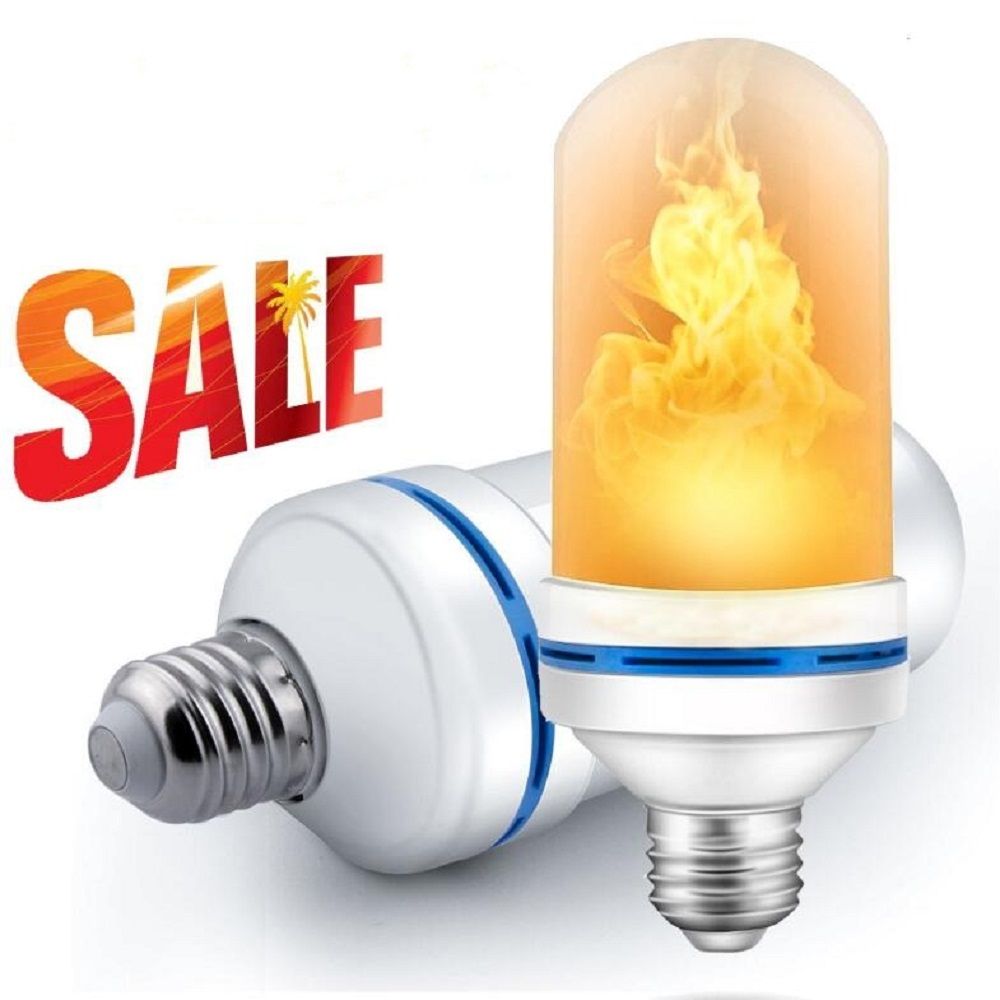 Flicker Flame Led Lights Flickering Bulb Fire Effect Fits Flicker Flame Led Lights Flickering Bulb Fire Effect Fits E26 Base Decorative Light Atmosphere Lighting Vintage Flaming Lamp 12v Bulbs
