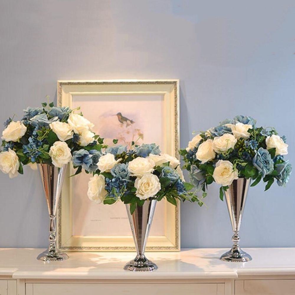 Silver Table Centerpiece