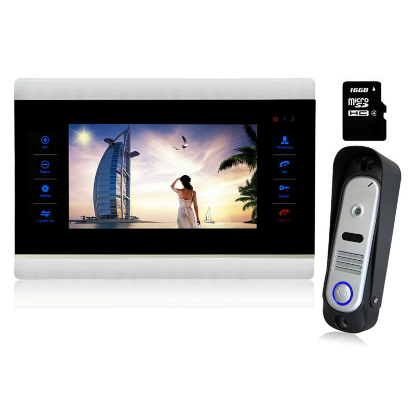 Homefong 10 Intercom Door Phone Home 1200tvl Front Homefong 10 Intercom Door Phone Home 1200tvl Front Monitor System Inter Conversation Doorbell 1 To Lock From