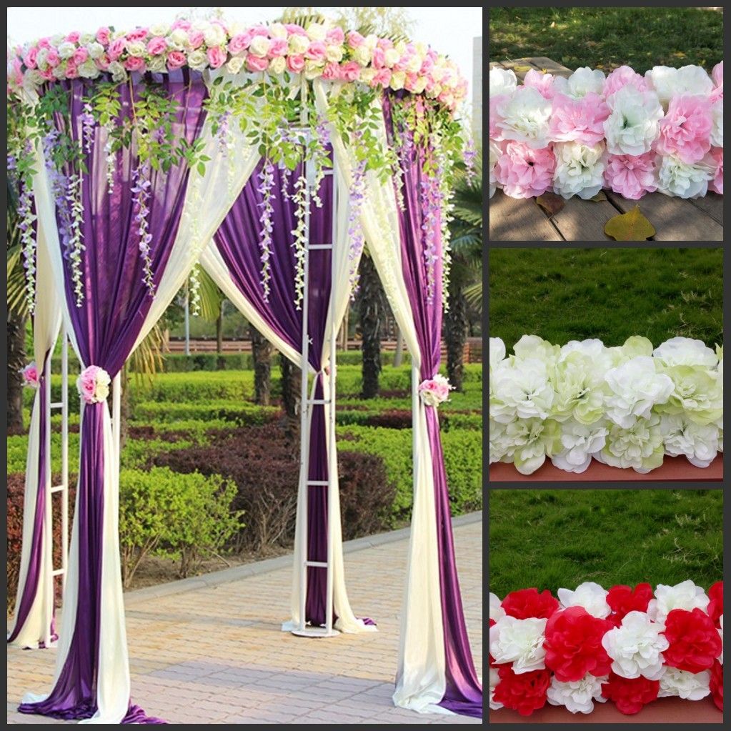 2019 Cheap Diy Wedding Decoration Props Simulation Silk Flowers Rose