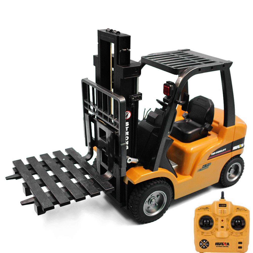 HUINA 1577 2 In 1 RC Forklift Truck / Crane RTR 2.4GHz 8CH / 360 Degree Rotation Auto Demonstration LED Light Kids Toys Buy Remote Control Cars Petrol Rc ...