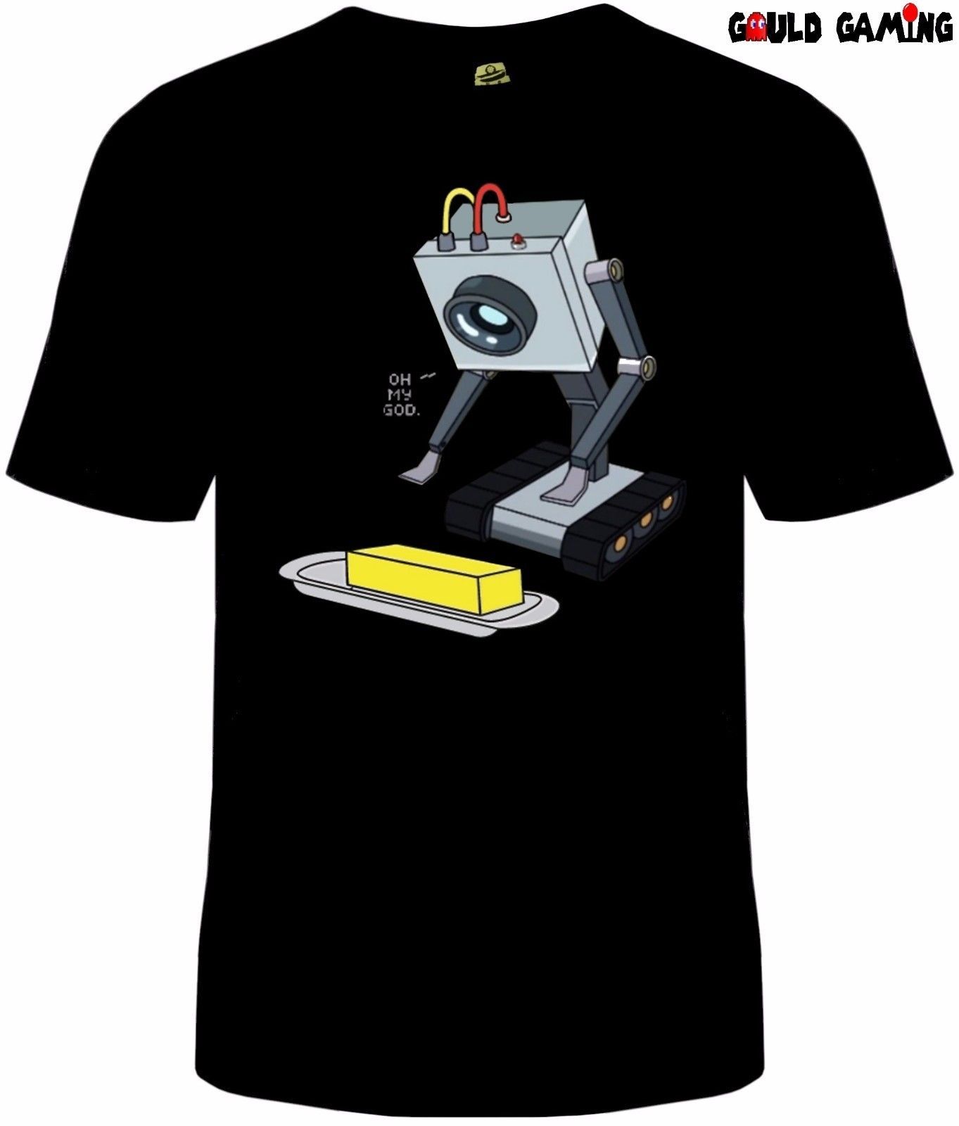 rick and morty butter robot t shirt unisex cotton sizes game you