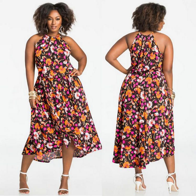 sexy plus size sun dresses