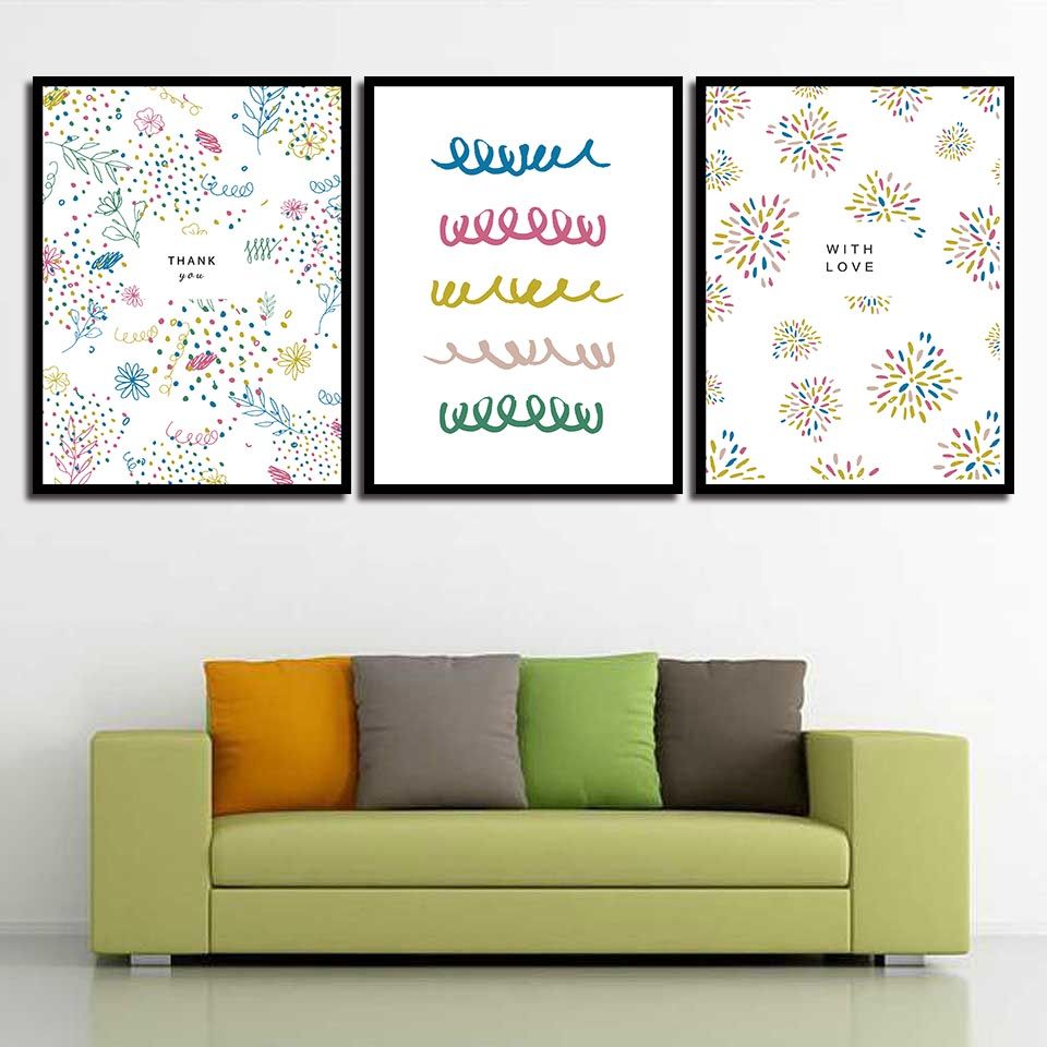 2018 hd prints for baby room painting pictures kids bedroom colorful