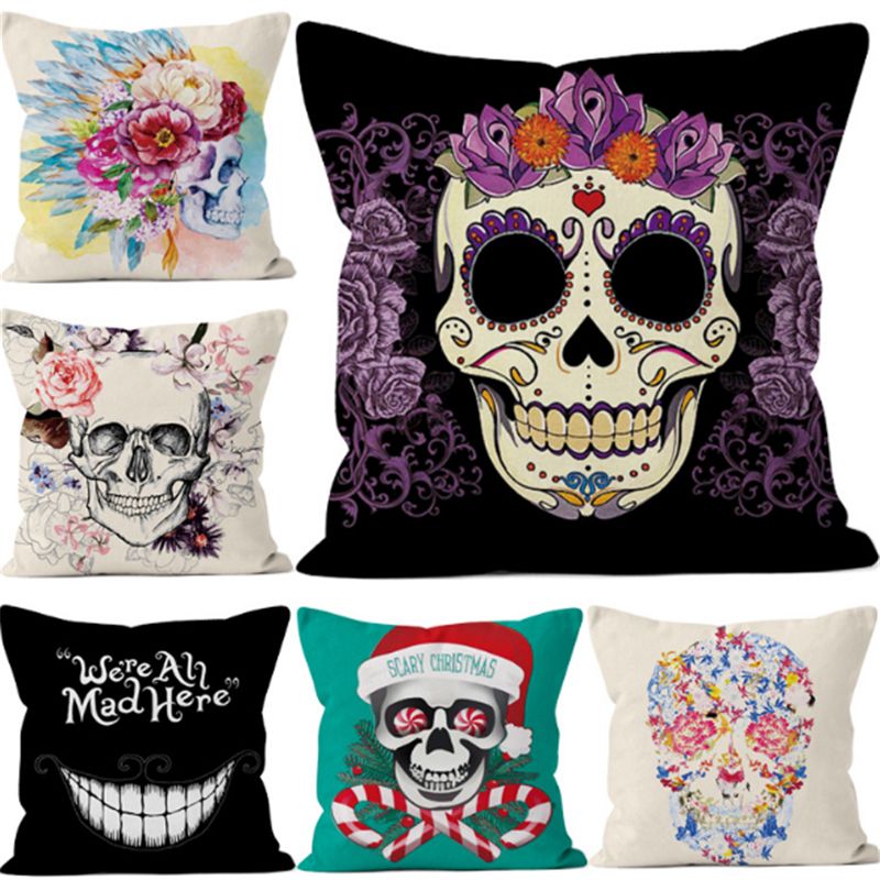 vintage print pillow case