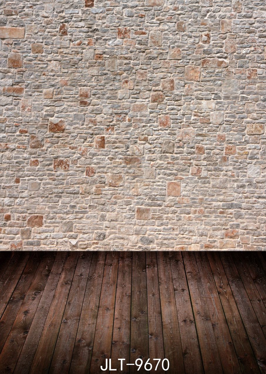 2019 light brown brick wall wooden floor wedding children vinyl