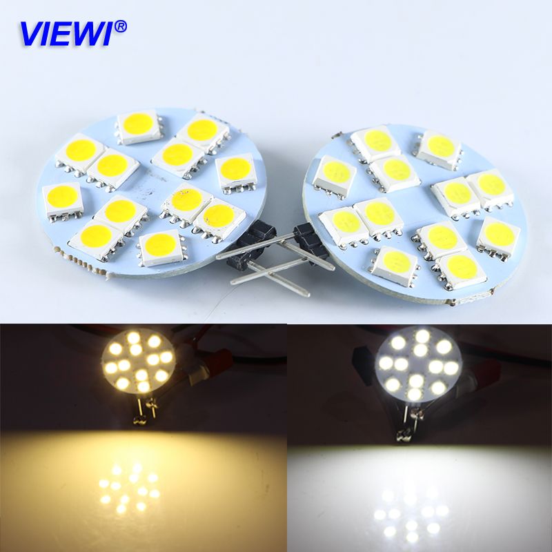 Viewi 10x Ampoule G4 3w Bulb Light 12 Volt Led Household Lamp Car Viewi 10x Ampoule G4 3w Bulb Light 12 Volt Led Household Lamp Car Reading Lights 5050 Leds 12v Marine Camper Chandelier Lamps Bulbs