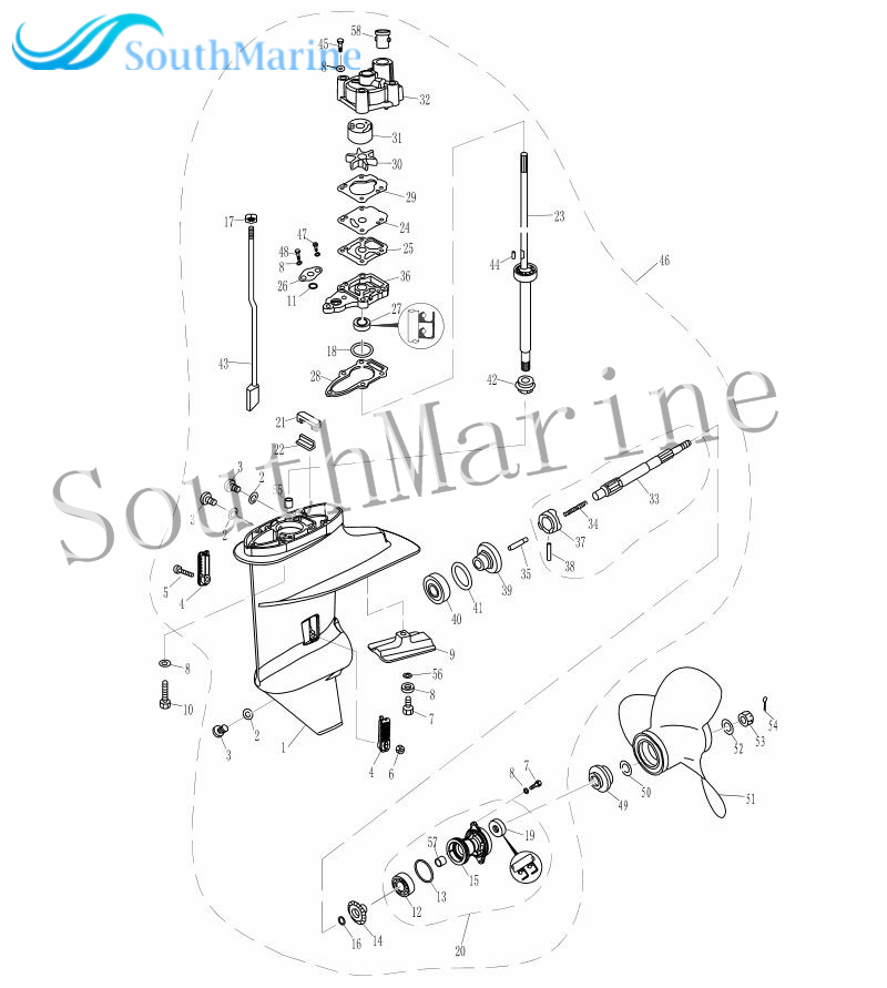 Motor Boat Engine Diagram - Wiring Diagram Schemas