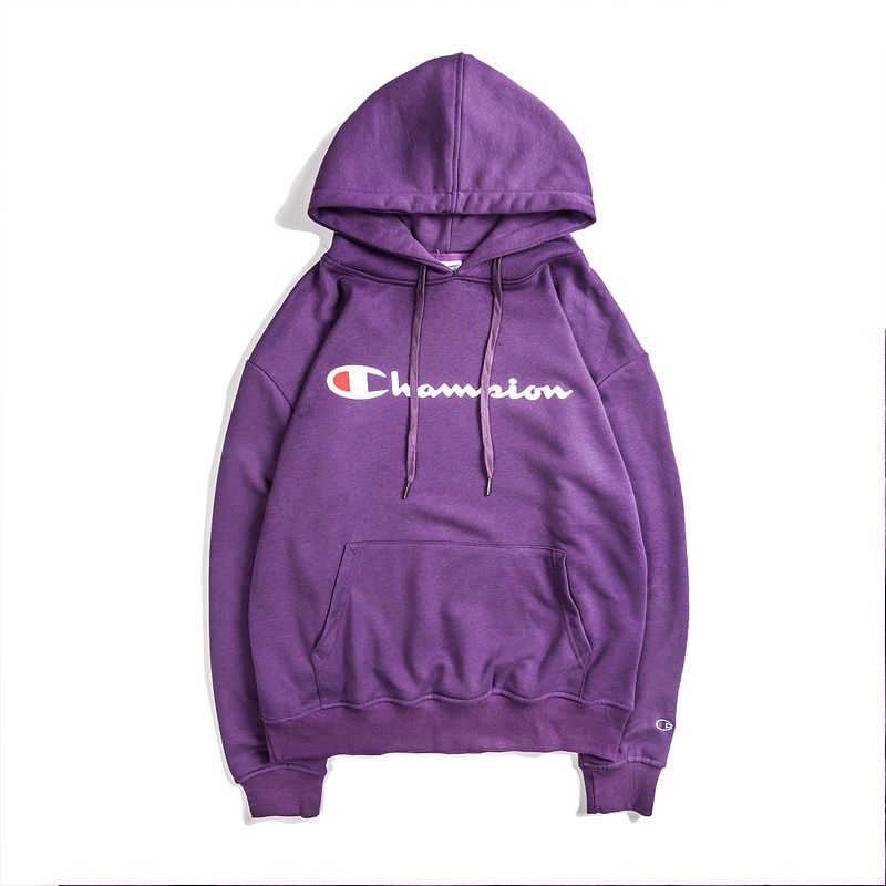 champion hoodie violet