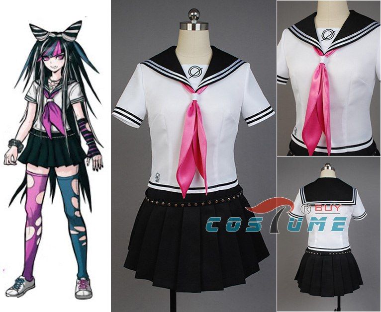 super dangan ronpa 2 danganronpa ibuki mioda suit skirt anime