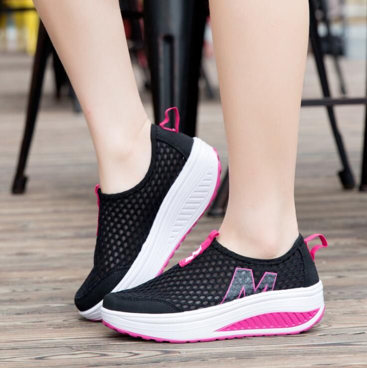 Mesh In esecuzione scarpe Donna Sports scarpe Super Breathable Summer Casual Mesh In esecuzione scarpe Donna Sports scarpe Super Casual Breathable Summer Casual Super a7737b