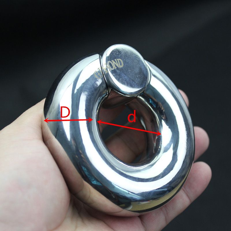 Scrotal Loading Ring Stainless Steel Cock Ring T
