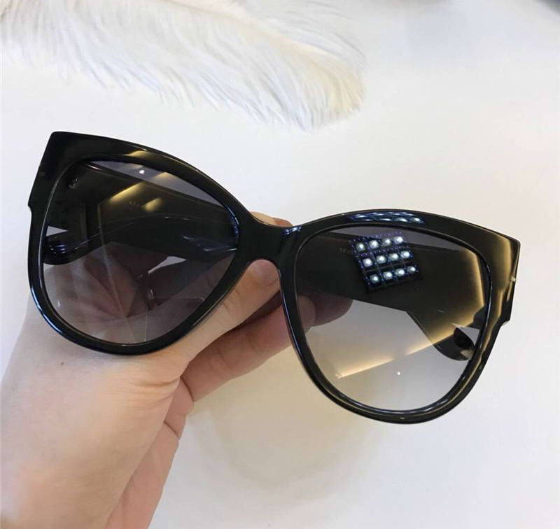 Ashion Sunglasses 0371 Anoushka Shiny Black Grey Gradient Luxury ...