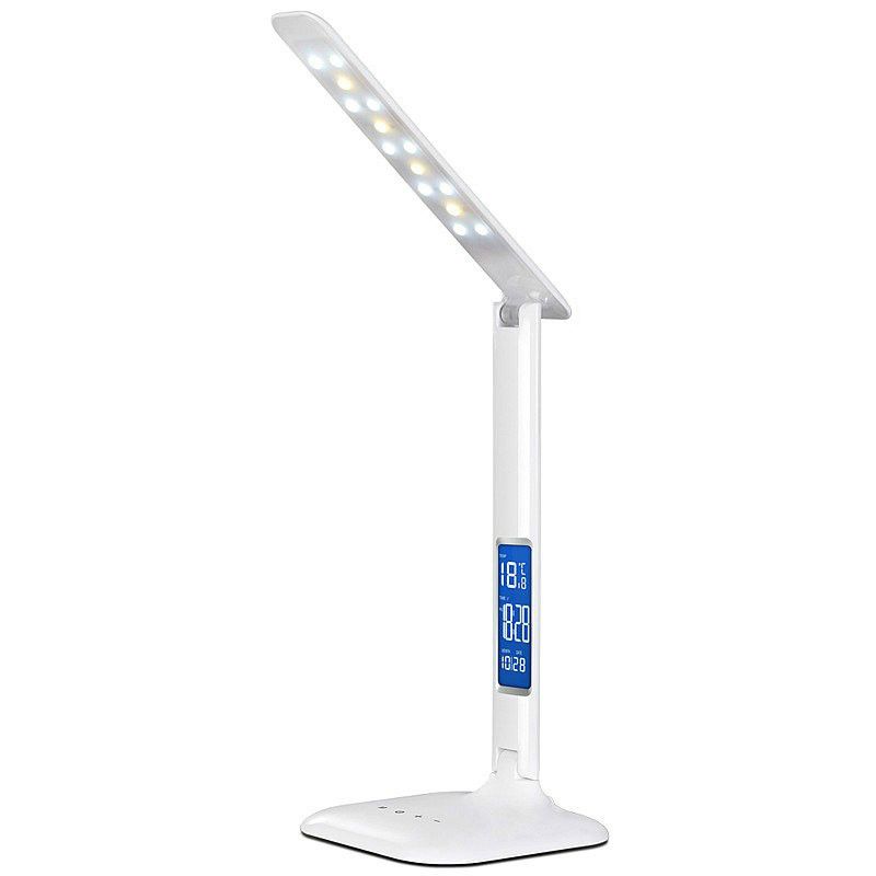 Dimmable Table Lamp With Led Display Desk Dimmable Table Lamp With Led Display Desk Calendar Clock Flexible Modern Office By Bestrich Light Dhgate Com
