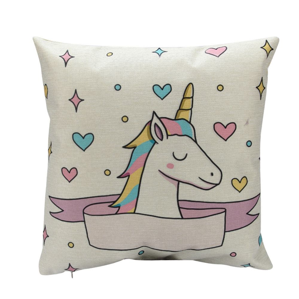 new pillow cover unicorn