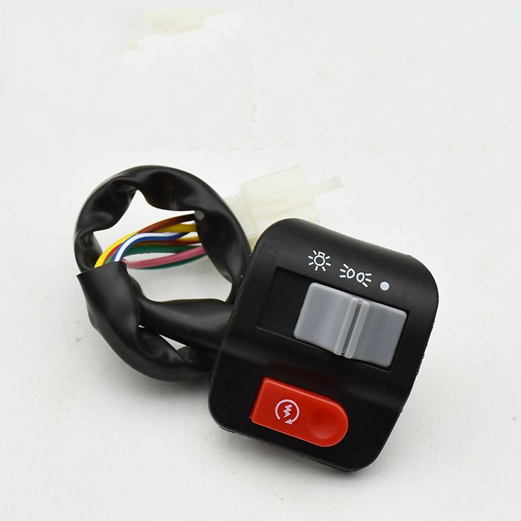 2021 Electric Scooter Motorcycle Combination Switch Assembly, Horn