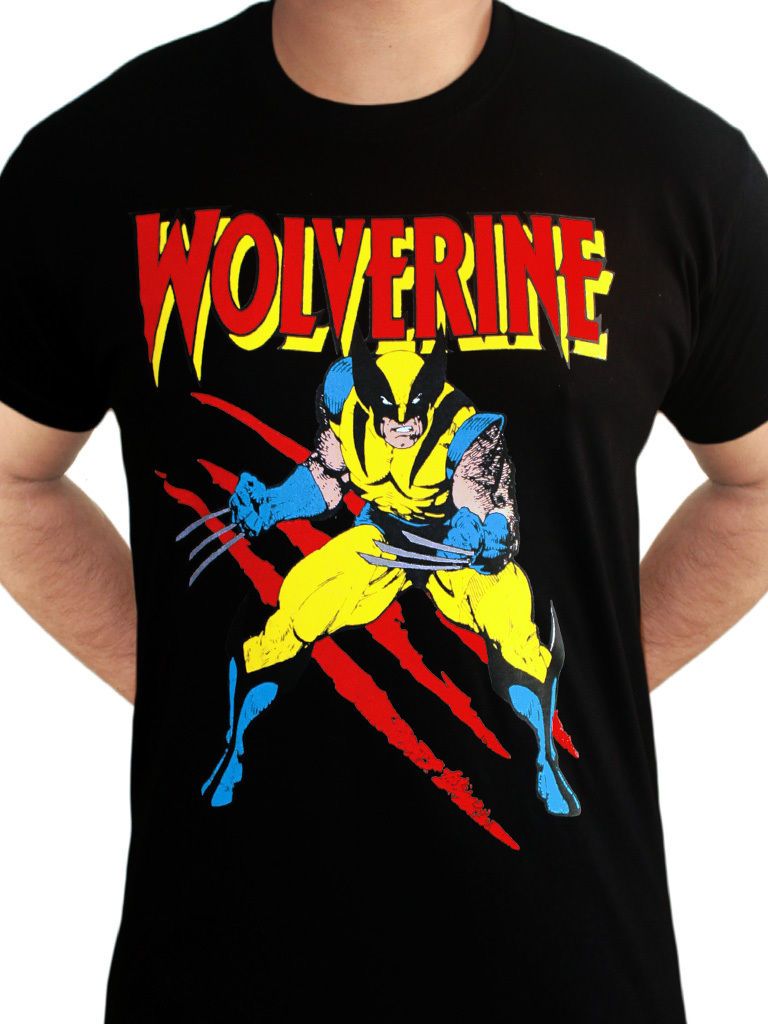 WOLVERINE,X-MEN COMIC T SHIRT MARVEL FUN SUPERHERO