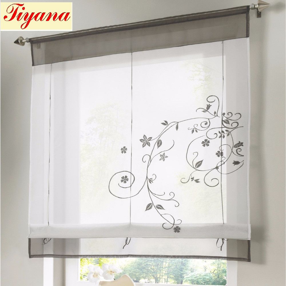 2018 Light Grey Short Curtain Coffee Voile Tulle Purple Valance 2018 Light Grey Short Curtain Coffee Voile Tulle Purple Valance Kitchen Door Decoration Sheer Dl004 5 30 From