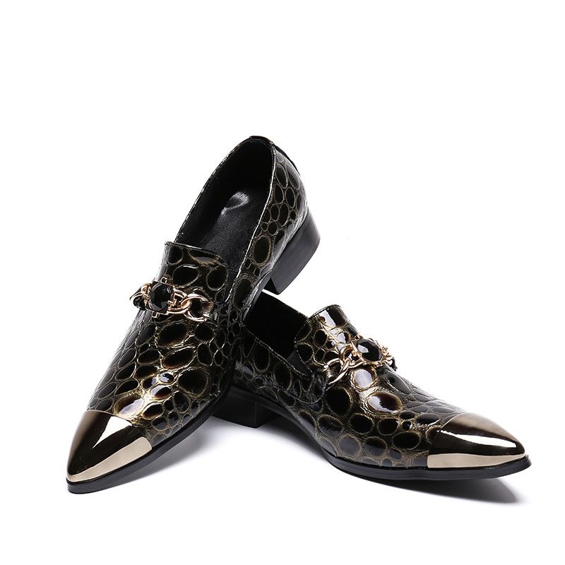Acquista Lusso Uomo Oxford Scarpe Da Uomo In Vera Pelle Scarpe Da Sera Scarpe Da Sposa Formali Con Catene E Plateau A 72,58 € Dal Himalayasstore | DHgate.Com