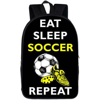 soccer backpack eat sleep