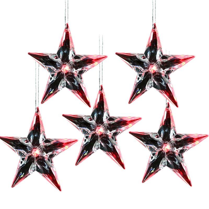 10cm led lighted christmas plastic five pointed star ornament creative hanging sparkling five pointed star ornament large christmas ornaments cheap looking - Hanging Lighted Christmas Decorations 10cm led lighted christmas plastic five pointed star ornament creative hanging sparkling five pointed star ornament large christmas ornaments cheap looking - Hanging Lighted Christmas Decorations