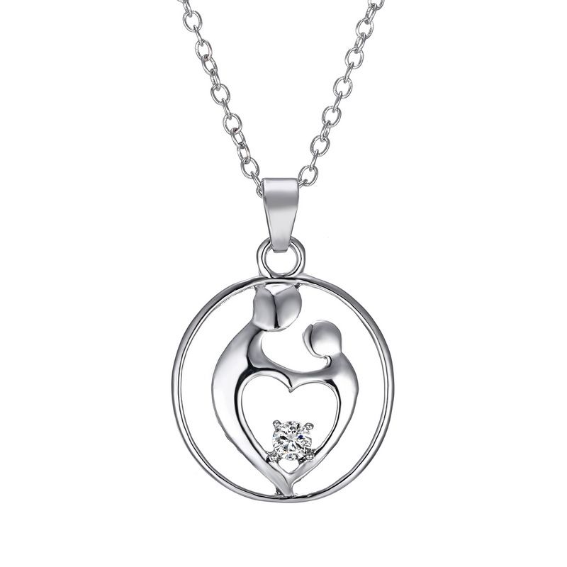 Beads Necklace Mother Son Baby Daughter Pendant Necklaces New