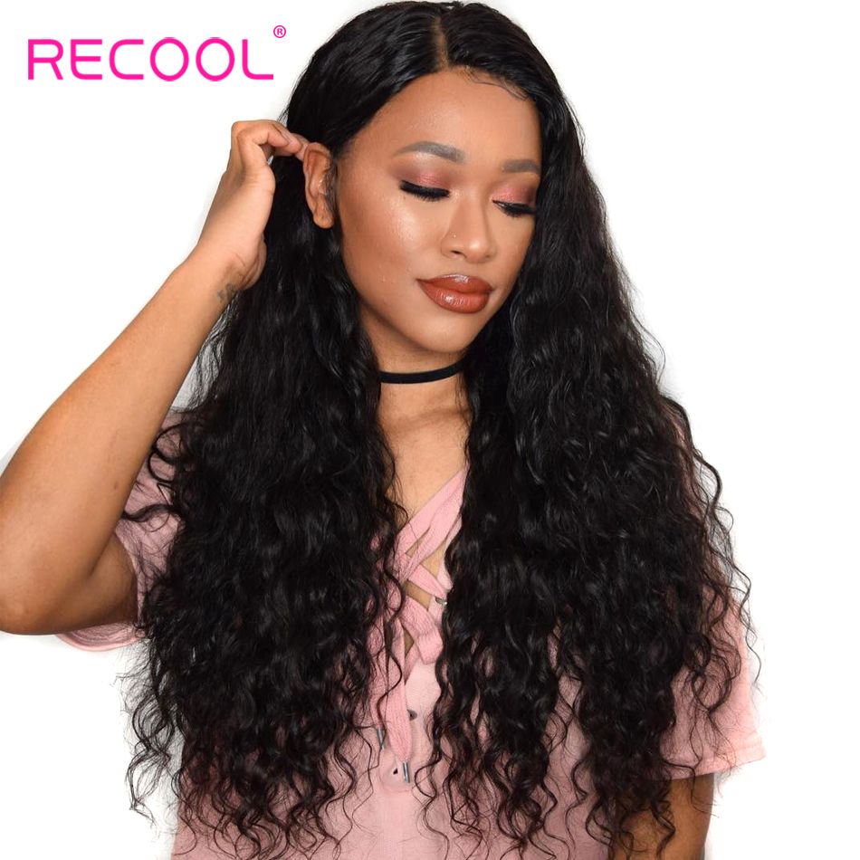 recool brazilian hair weave bundles 10-28 inch remy hair extensions natural  black color wet and wavy human bundles