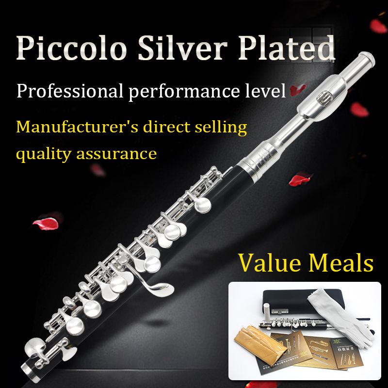 2018 jinxin exquisite shine silver black c key tone metal head