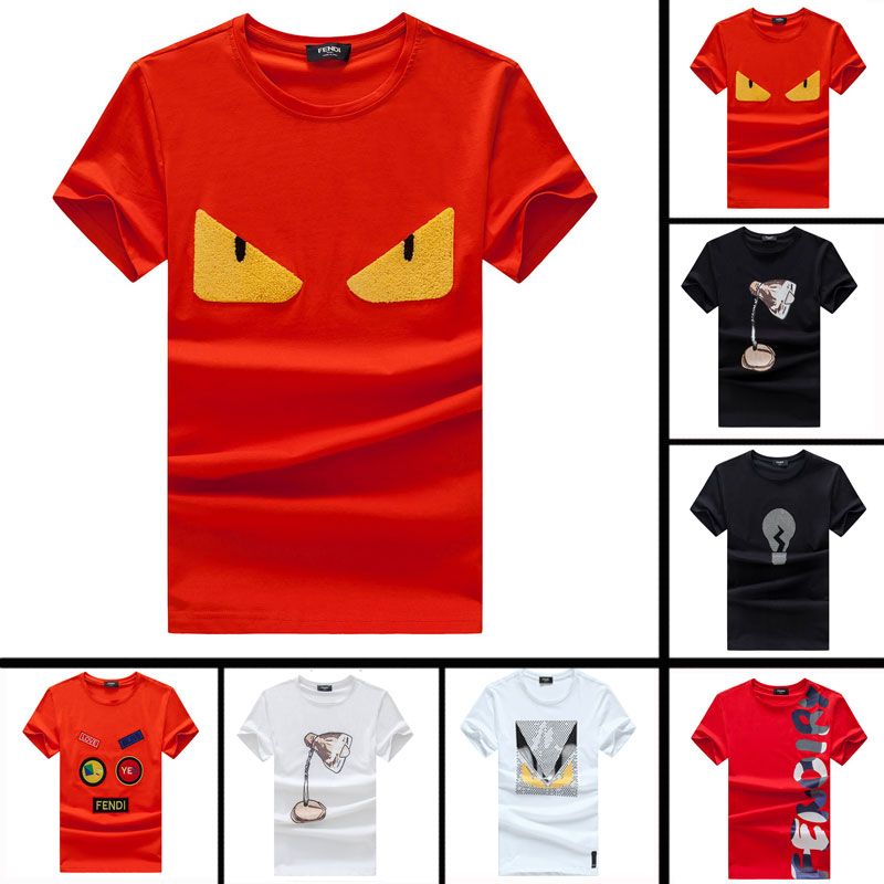 2018 High Quality Men T Shirts 100 Cotton Mens T Shirt Fashion Famous