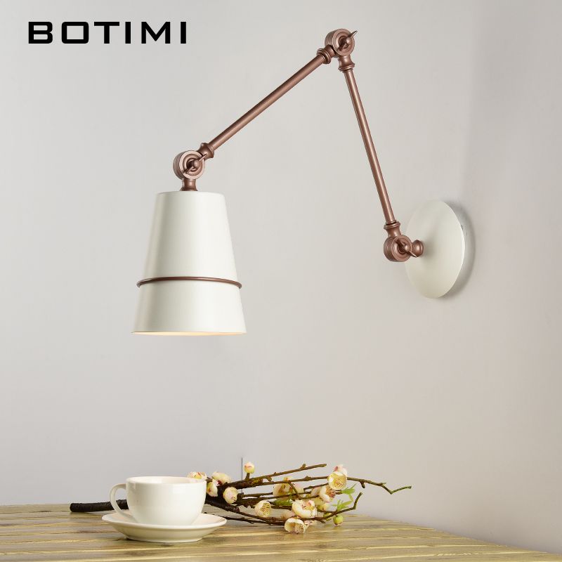 2018 Botimi Adjule Wall Lamp With Switch Led Sconce White 2018 Botimi Adjule Wall Lamp With Switch Led Sconce White Metal Light Bedside Lamps For Home Reading Lighting Fixtures From Hogon 93 59 Dhgate