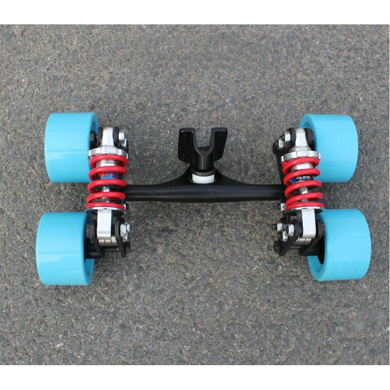 2019 Electric Skateboard Truck Aluminum Bridge New 4 Wheels Skateboard ...