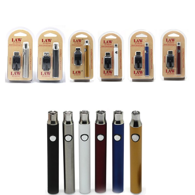 Law Preheating VV Battery Charger Kit 350/650/900/1100mAh E Cigarette