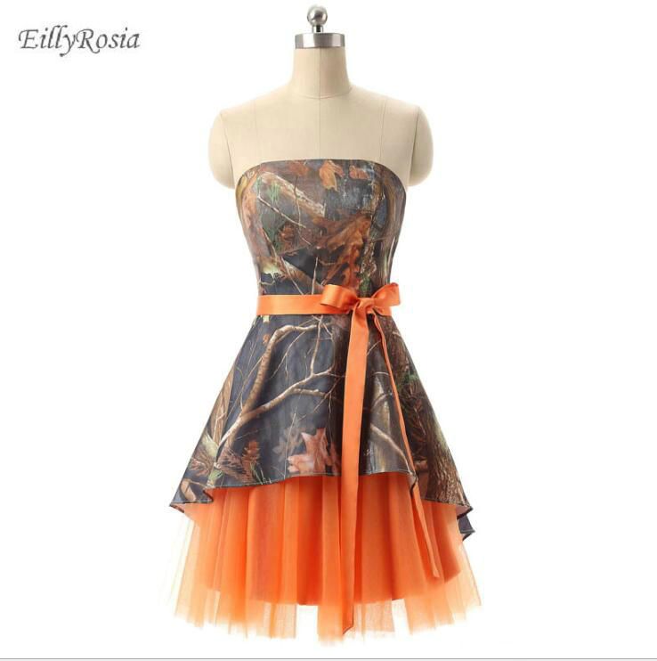 Orange Dress for Wedding