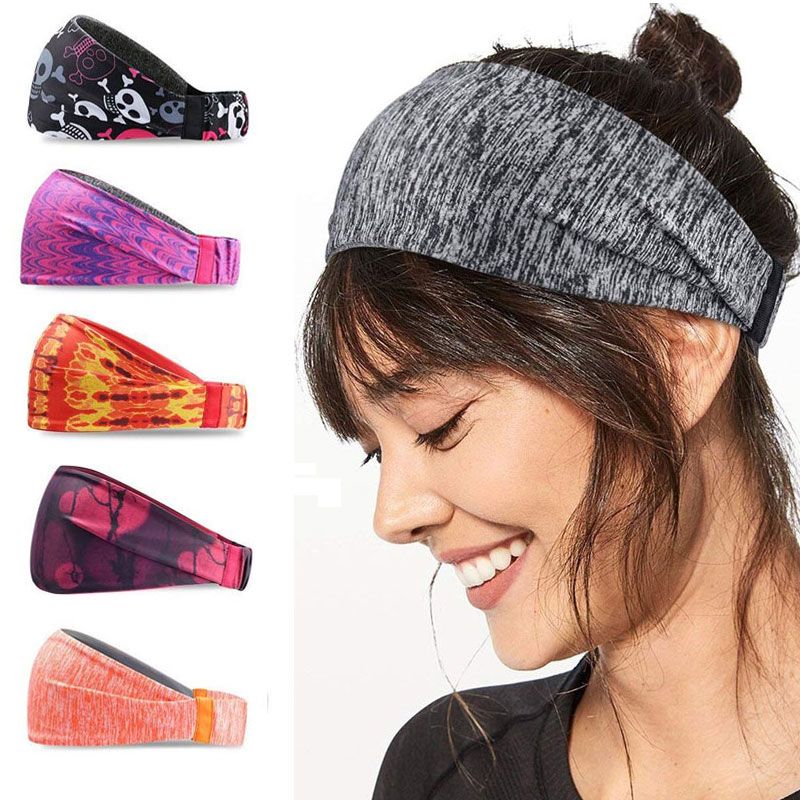 Unisex Sport Yoga Gym Headbands Quick Drying Yoga Crossfit Stretch Hair