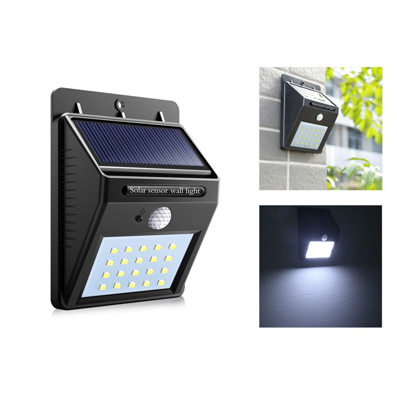 2019 Smart Sensor And Solar Power 20 Led Wall Light Pir Motion 2019 Smart Sensor And Solar Power 20 Led Wall Light Pir Motion Outdoor Security Lamp Waterproof Garden Landscape Lights From Shenzhen2005