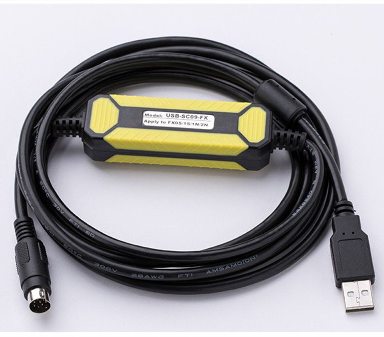 PLC Programming Cable upgrade USB-SC09-FX for Mitsubishi FX Series support WIn7