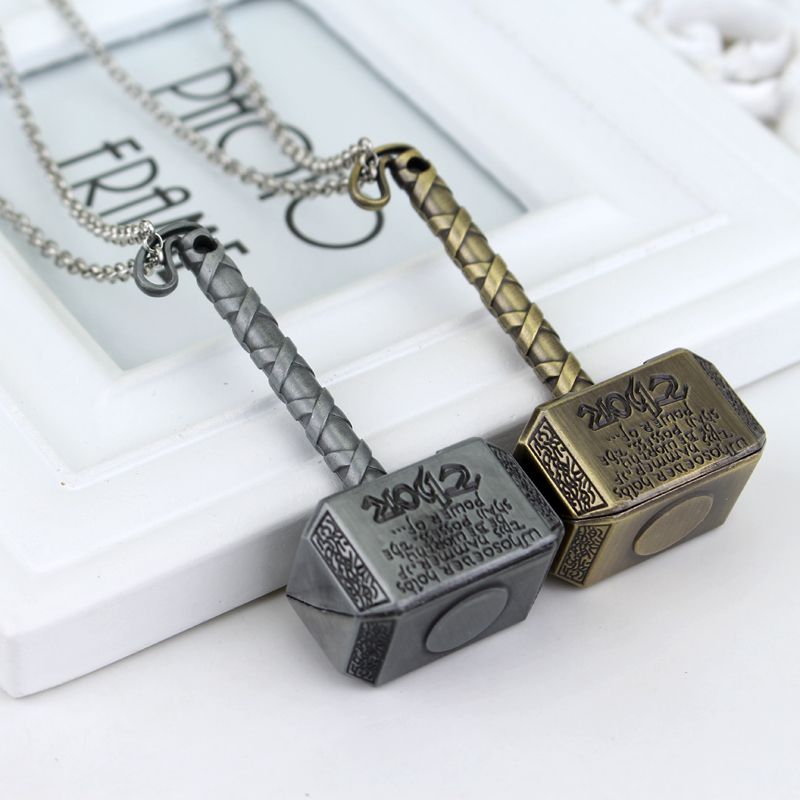Marvel Comics Thor S Hammer Pendant Mjolnir Necklace New Dark World The Game