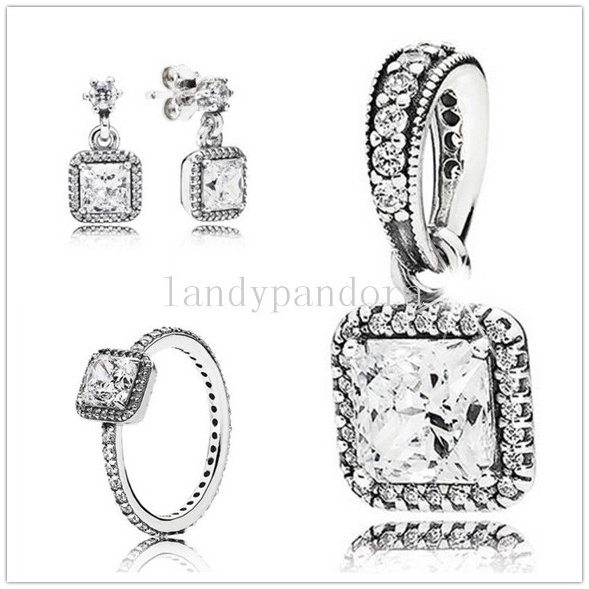 pandora earrings and necklace set pandora earrings and necklace set