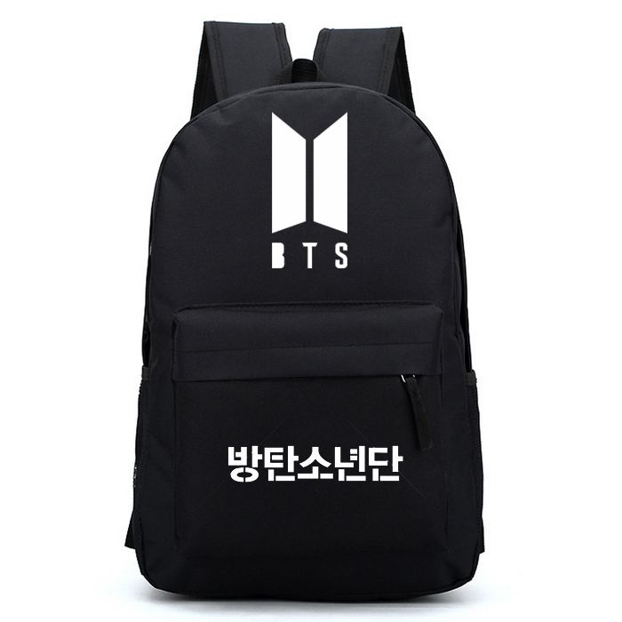 New Logo Bangtan Boys Bts Oxford Backpack Korean Kpop Stars School