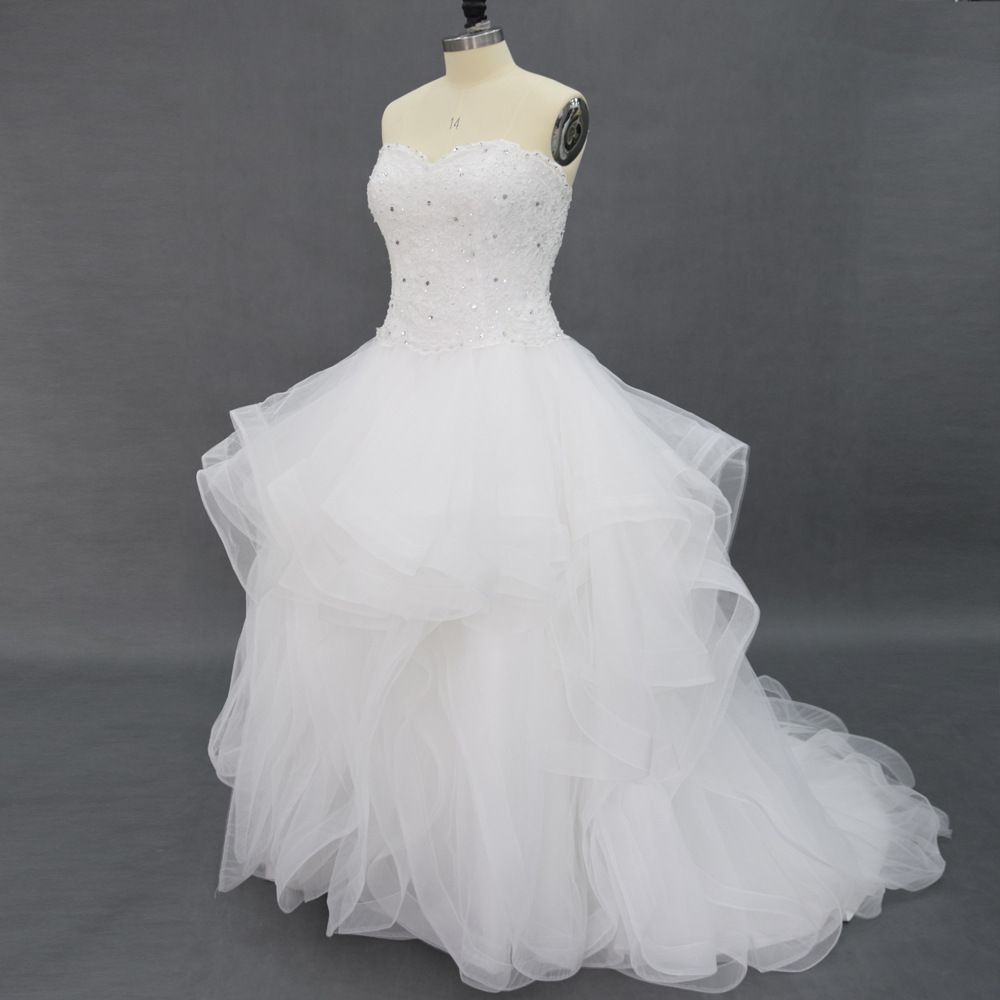 Plus Size Wedding Dresses Real Pictures Ball Gown Lace With Applique
