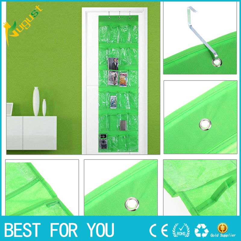 Compre 24 Bolsillos Bolsa De Almacenamiento Para El Hogar Zapatos Para