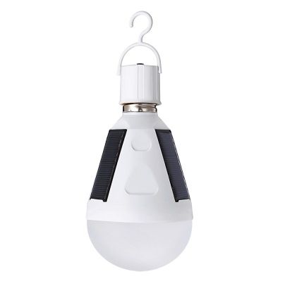 Solar Power Led Bulb 12w Lamp Panel Built In Rechargeale Solar Power Led Bulb 12w Lamp Panel Built In Rechargeale Light Outdoor Indoor Emergency Lights Portable Lantern Gas