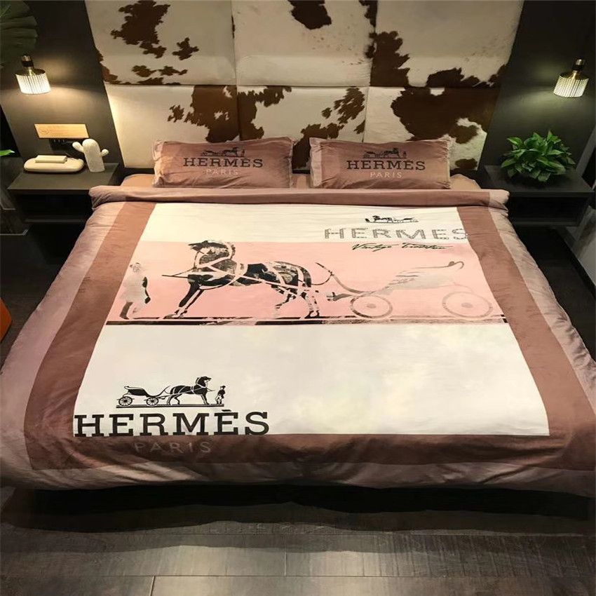 Nordic Boutique Horse Design Bedding Luxury Brand High Quality Quilt Nordic Boutique Horse Design Bedding Luxury Brand High Quality Quilt Cover Sets Thicken Warm Suit Pink Duvet Super King Size From