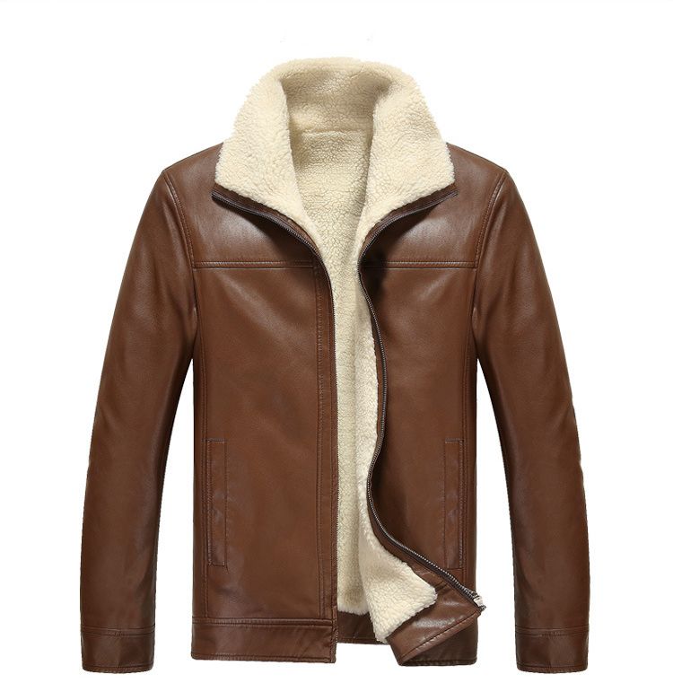 Free The New 2018 Men Fur Coat High End S Sheep Leather Jacket Big Yards Brand 4xl